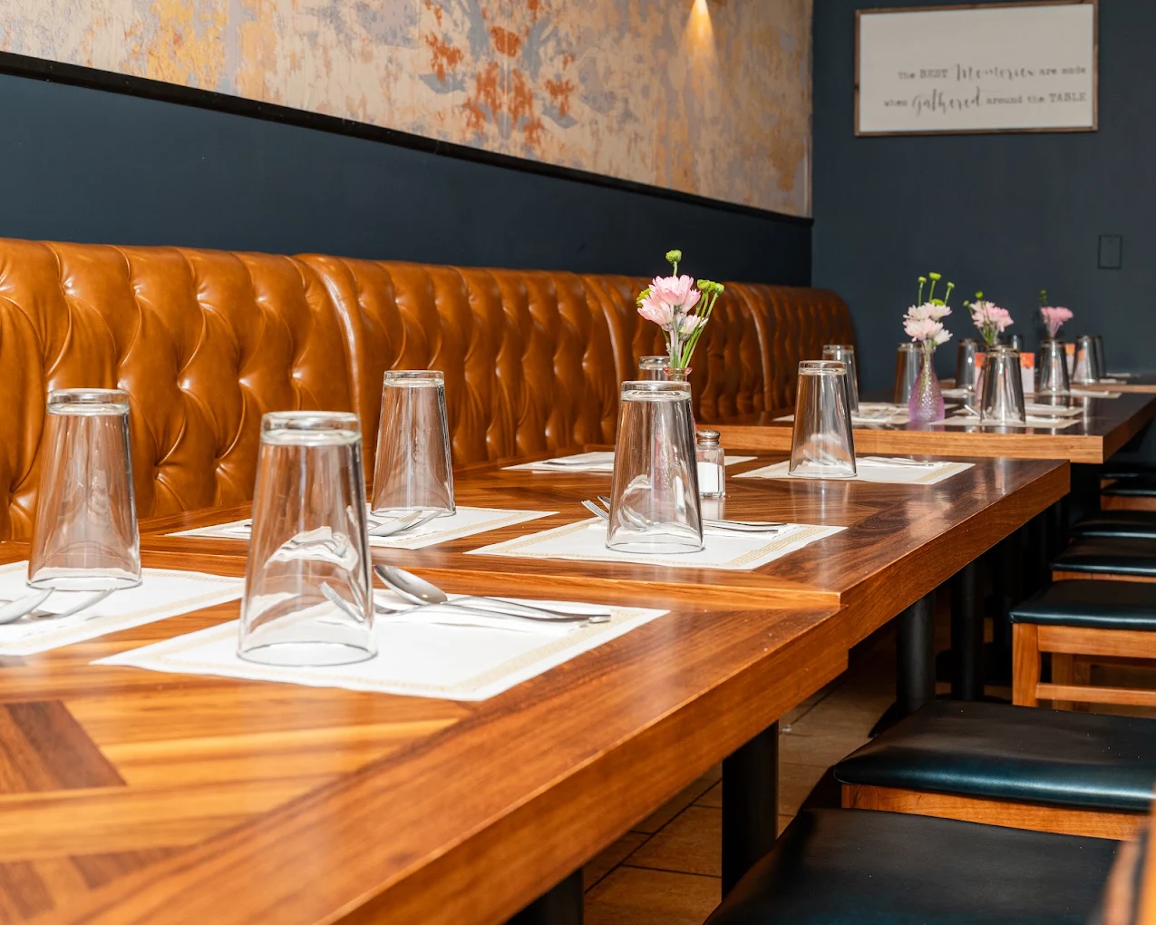 Dining table at House of Biryanis and Kebabs Lawrenceville